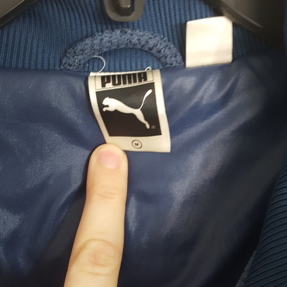 Puma Sweater Buffer Jacket dark teal/ cobalt blue - Picture 5 of 8